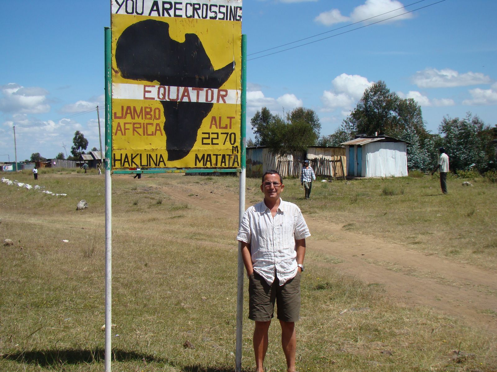 Äquator — You are crossing the Equator, Kenya